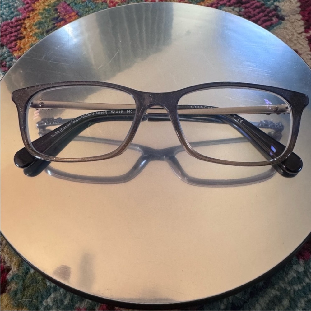 EUC - Coach 5489 Eyeglasses with Case & Cloth - Picture 3 of 8